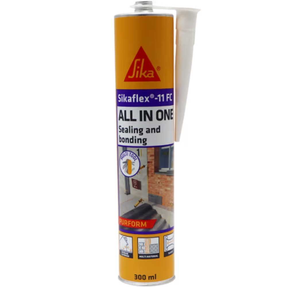 Sikaflex – All-in-One Elastic Adhesive & Joint Sealant 11 FC White – 300ml