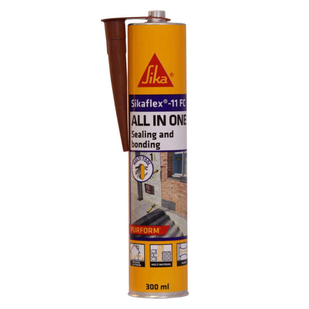 Sikaflex – All-in-One Elastic Adhesive & Joint Sealant 11 FC Brown – 300ml