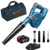Bosch – Cordless Blower (GBL 18V-120) with 4.0h Battery, Charger & Tool Bag Bosch – Cordless Blower (GBL 18V-120) with 4.0h Battery, Charger & Tool Bag