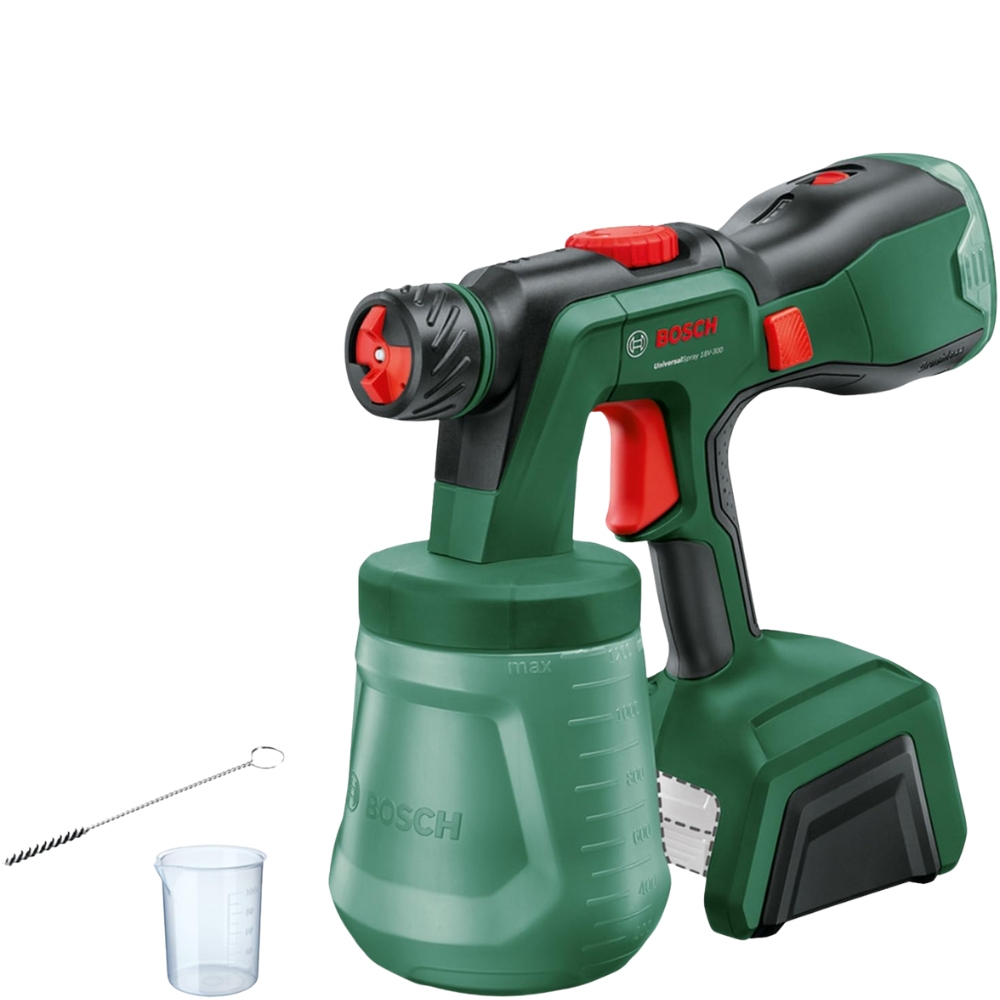 Bosch – Cordless Universal Paint Spray Gun Universal (18V-300) – Tool Only
