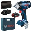 Bosch – Cordless Impact Wrench with 4.0Ah Battery, Charger & 9Pc Socket Set Bosch – Cordless Impact Wrench with 4.0Ah Battery, Charger & 9Pc Socket Set