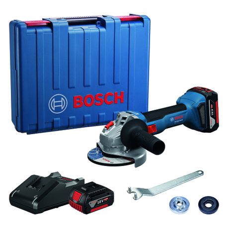 Bosch GWS 18V-8 (2x 4.0Ah)