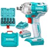 Total Tools – Cordless Wrench with 4.0Ah Battery, Charger & 10Pc Socket Set Total Tools – Cordless Wrench with 4.0Ah Battery, Charger & 10Pc Socket Set