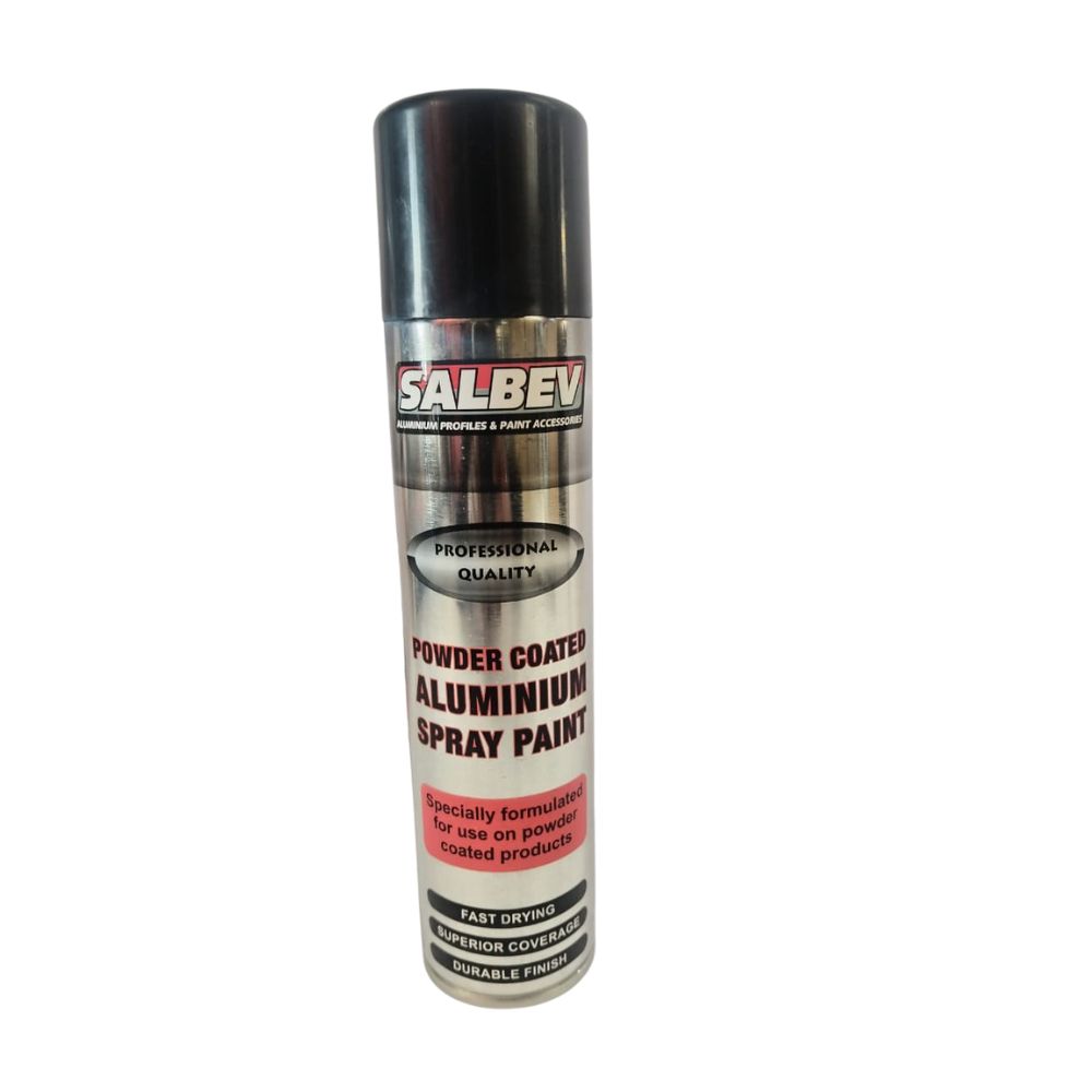 Salbev – Powder Coated Aluminium Spray Paint – New Silver