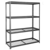 Wildberry – Heavy Duty Shelving – 4 Steel Shelves – Grey Wildberry – Heavy Duty Shelving – 4 Steel Shelves – Grey