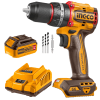 Ingco – Cordless Brushless Impact Drill (66Nm) with 4.0Ah Battery & Charger Ingco – Cordless Brushless Impact Drill (66Nm) with 4.0Ah Battery & Charger