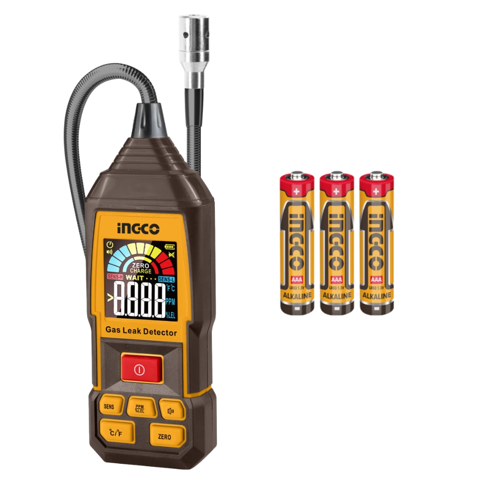 Ingco – Digital Gas Indicator B/O – Combustible Gas Detector (Methane)