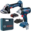 Bosch – Cordless Impact Wrench & Angle Grinder with 2.0Ah Battery & Charger Bosch – Cordless Impact Wrench & Angle Grinder with 2.0Ah Battery & Charger