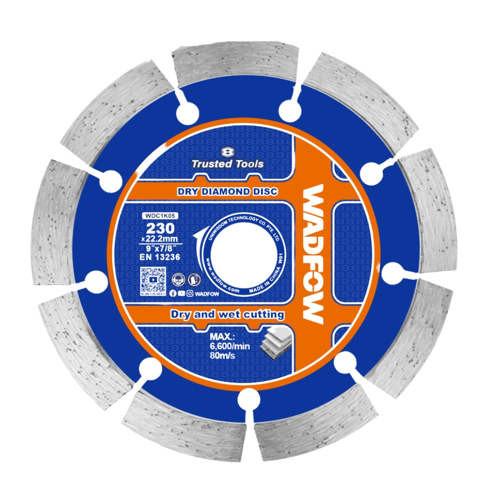 Wadfow – Heavy-Duty Diamond Cutting Disc – 230mm
