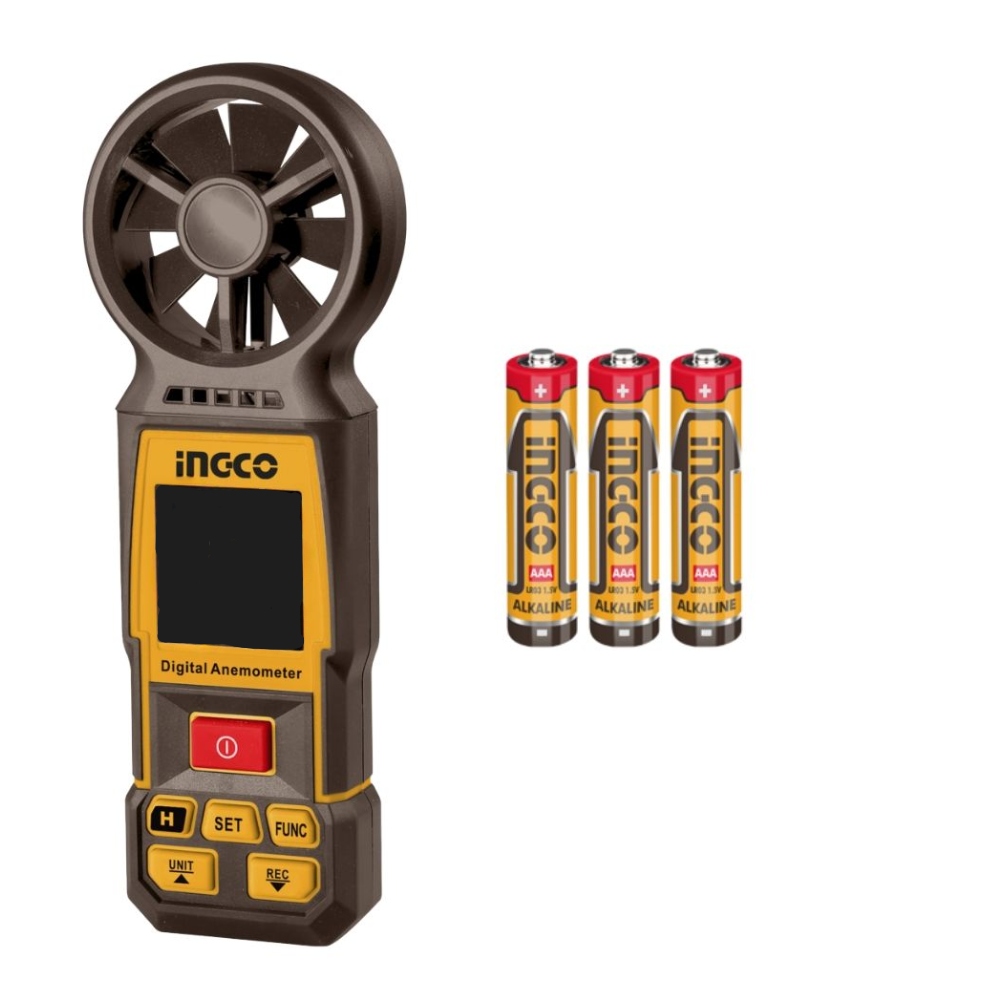 Ingco – Digital Anemometer B/O – Precision Airflow Measurement Tool