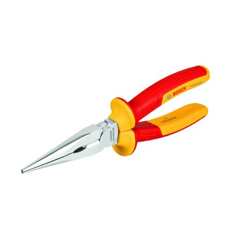 Bosch VDE Long Nose Plier straight 200mm