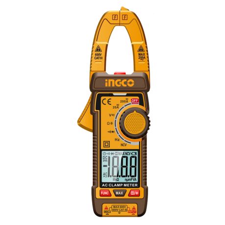 Ingco – Clamp Meter (400A) LCD / AC True RMS