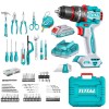 TOTAL 20V DRILL IMPACT + 165PC TOOL SET TOTAL 20V DRILL IMPACT + 165PC TOOL SET
