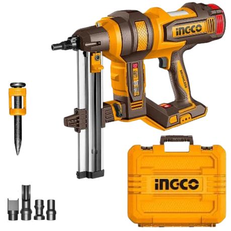 Ingco – Brushless Cordless Concrete Nailer (15-40mm) – Machine Only