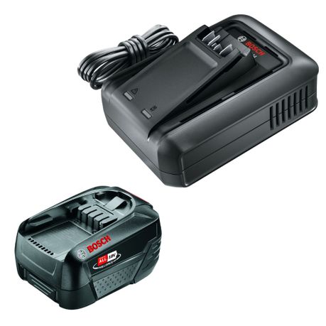 Bosch – 18V Charger (AL 18V-44) with 6.0Ah Battery (PBA 18V)