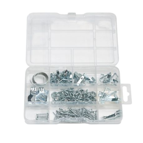 Wadfow – Picture Hanging Kit – Carbon Steel Wall Mounting Set -201 Pieces