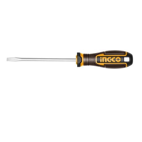 Ingco – Magnetic S2 Slotted Screwdriver (5.5 × 100 mm)