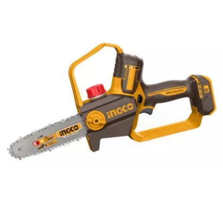 Ingco – Cordless Brushless Chainsaw (200mm) – Tool Only