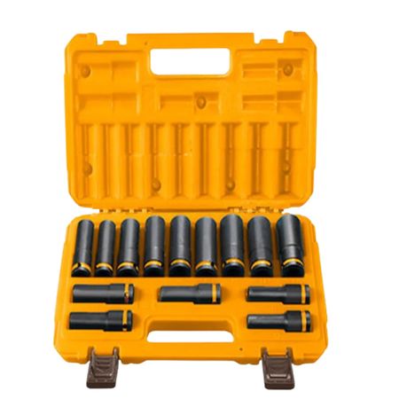Ingco – Impact Socket Set 1/2″ Drive (10mm to 27mm) – 14 Pieces