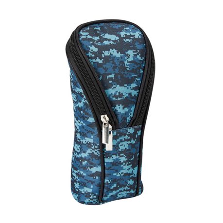 Colour Me – Pencil Bag – Tongue Flap (Blue Army Print)