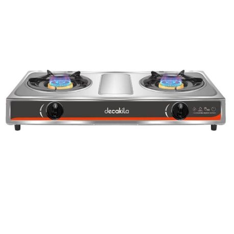 Decakila – Table Gas Stove – Dual Burner LPG Stove for Precise Cooking
