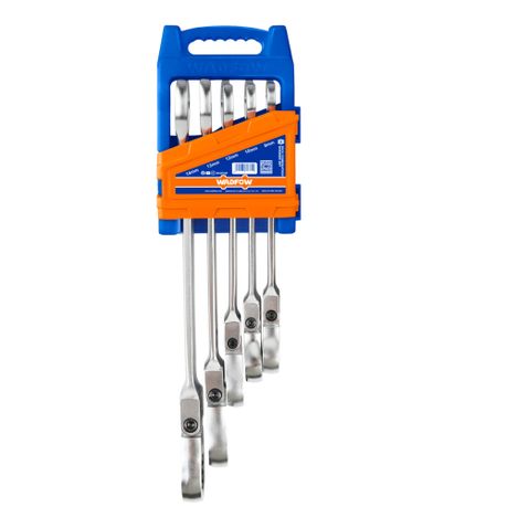 Wadfow – 5Pce Spanner Ratchet Flex Set (8-14mm)