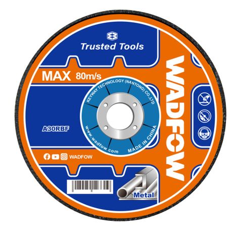 Wadfow – Metal Grinding Disc – 230mm x 6.0mm