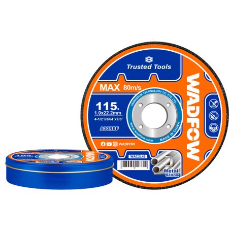 Wadfow – Metal Cutting Disc Set – 115mm x 1.0mm – 15Pce
