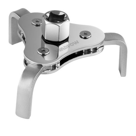 Wadfow – High-Strength Steel 3-Jaw Wrench – Oil Filter Steel
