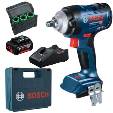 Bosch – Cordless Impact Wrench incl 5Ah Battery, Charger & 3Pc Socket Set