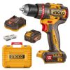 Ingco – Cordless 69Nm Impact Drill (42V) with 2Ah Battery, Charger & Acc Ingco – Cordless 69Nm Impact Drill (42V) with 2Ah Battery, Charger & Acc