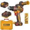 Ingco – Cordless 99Nm Impact Drill (42V) with 2Ah Battery, Charger & Acc Ingco – Cordless 99Nm Impact Drill (42V) with 2Ah Battery, Charger & Acc