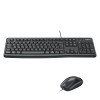 Logitech MK120 Wired Keyboard and Mouse for Windows-Black Logitech MK120 Wired Keyboard and Mouse for Windows-Black