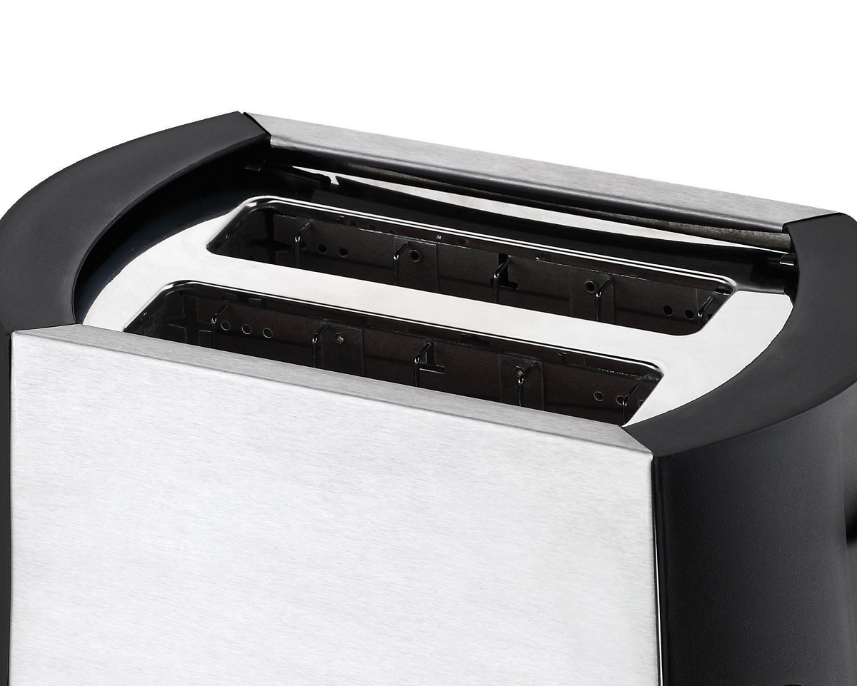 Mellerware Toaster 2 Slice Stainless Steel Brushed 6Heat Settings 800W