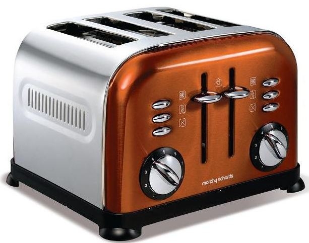 Morphy Richards – 4 Slice Toaster – Copper