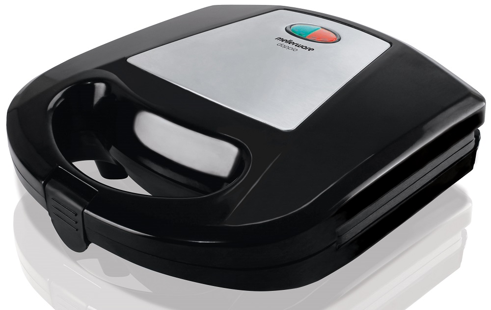 Mellerware – Dopio Sandwich Toaster – Black