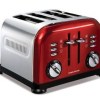 Morphy Richards – 4 Slice Toaster – Metallic Red Morphy Richards – 4 Slice Toaster – Metallic Red
