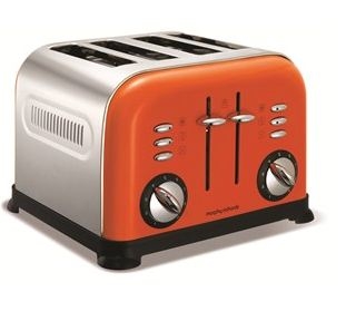 Morphy Richards – 4 Slice Toaster – Orange