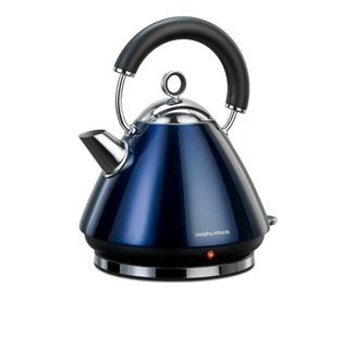 Morphy Richards – 1.5 Litre Pyramid Kettle – Metallic Blue