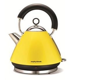 Morphy Richards – 1.5 Litre Pyramid Kettle – Yellow