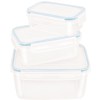 Snappy – Rectangular Promotional Food Storage Container Set – 3 Piece Snappy – Rectangular Promotional Food Storage Container Set – 3 Piece