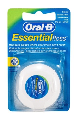 Oral B Floss Essential Mint Wax 50m 788278