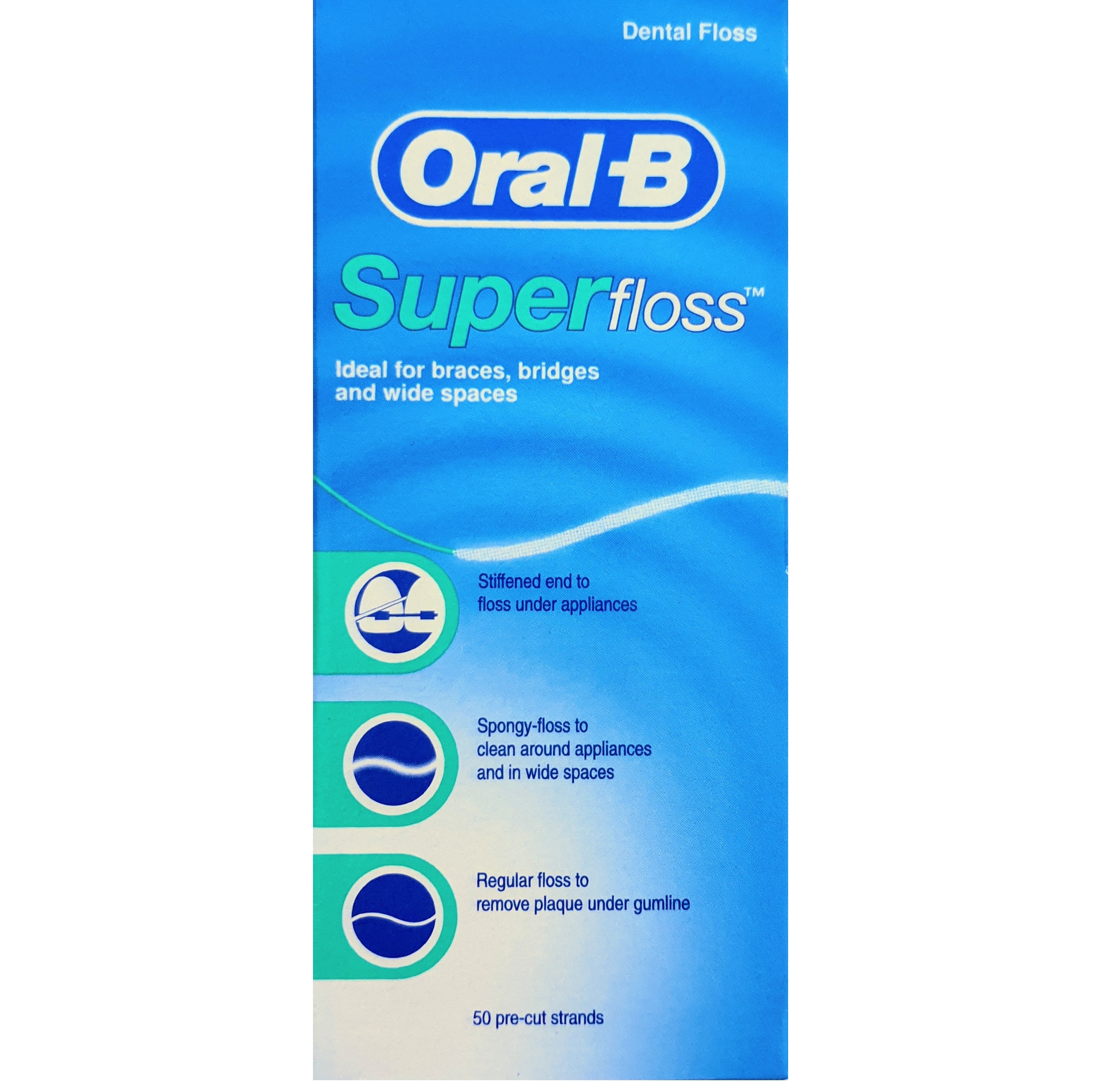 Oral-B Superfloss – Regular – 50’S  1Pack