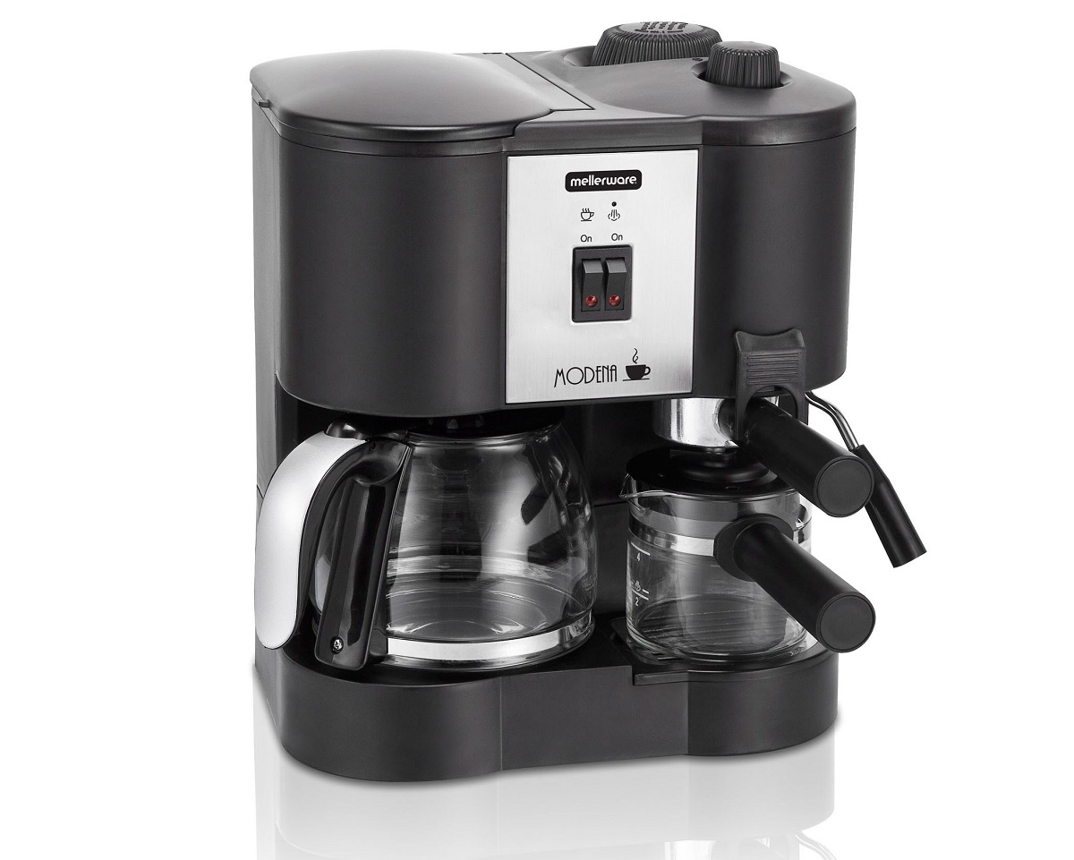Mellerware – 12 Cup 1700W Modena 3-in-1 Coffeemaker