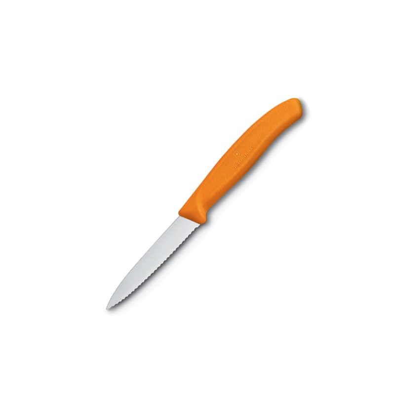 Victorinox – Paring Knife Serrated 8cm – Orange