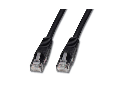 Premium Line 0.5m CAT6 Moulded Flylead – Black