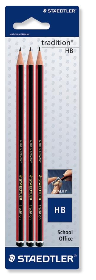 Staedtler Tradition HB Pencils – 3 Pack