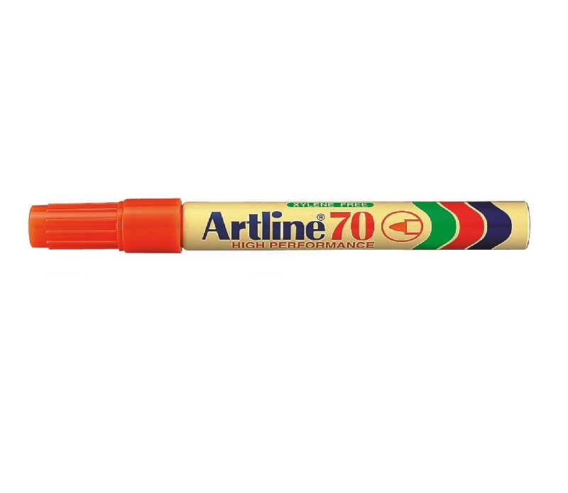 Artline – EK70 Permanent Marker Bullet – Orange