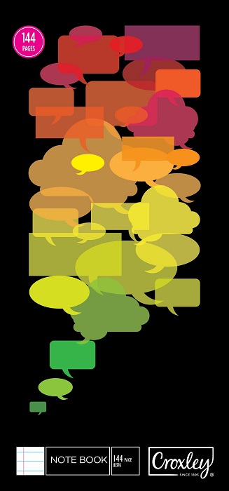 Croxley JD376 144 Page Feint Wire Bound Counter Book (10 Pack)