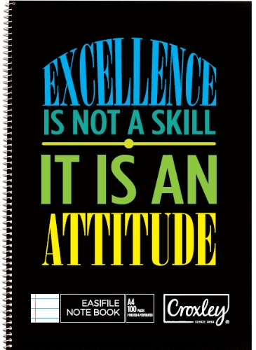 Croxley JD375 100 Page A4 F&M Easi File Note Book (10 Pack)